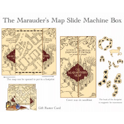 The Marauder's Map Slide Machine Box