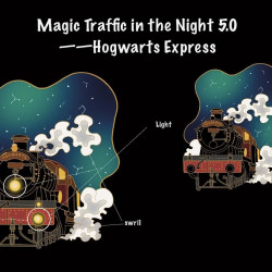 Magic Traffic in the Night5.0——Hogwarts Express